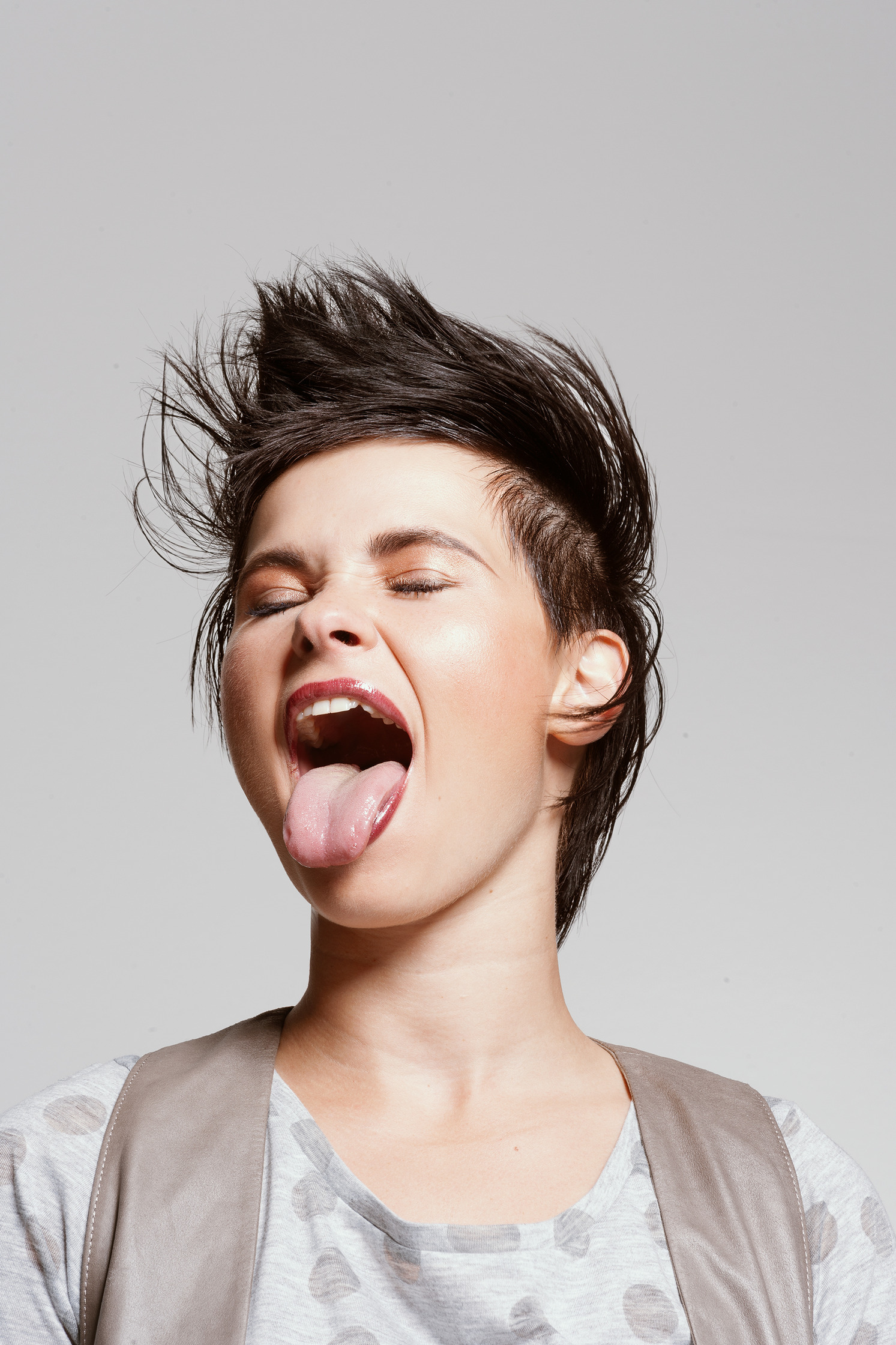 actress Anna Fischer Beauty editorial OK agazine